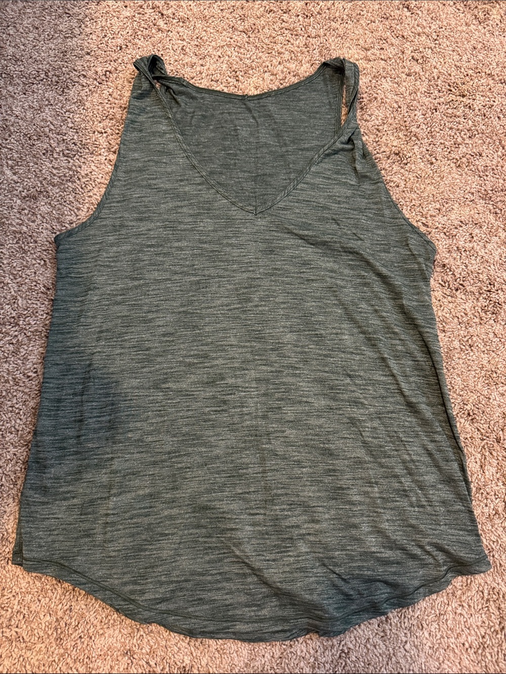 Lululemon Sleeveless V-Neck Tank Top - Green